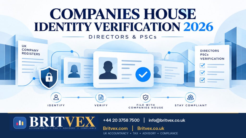 Britvex Companies House identity verification 2026 guide for UK company directors and people with significant control